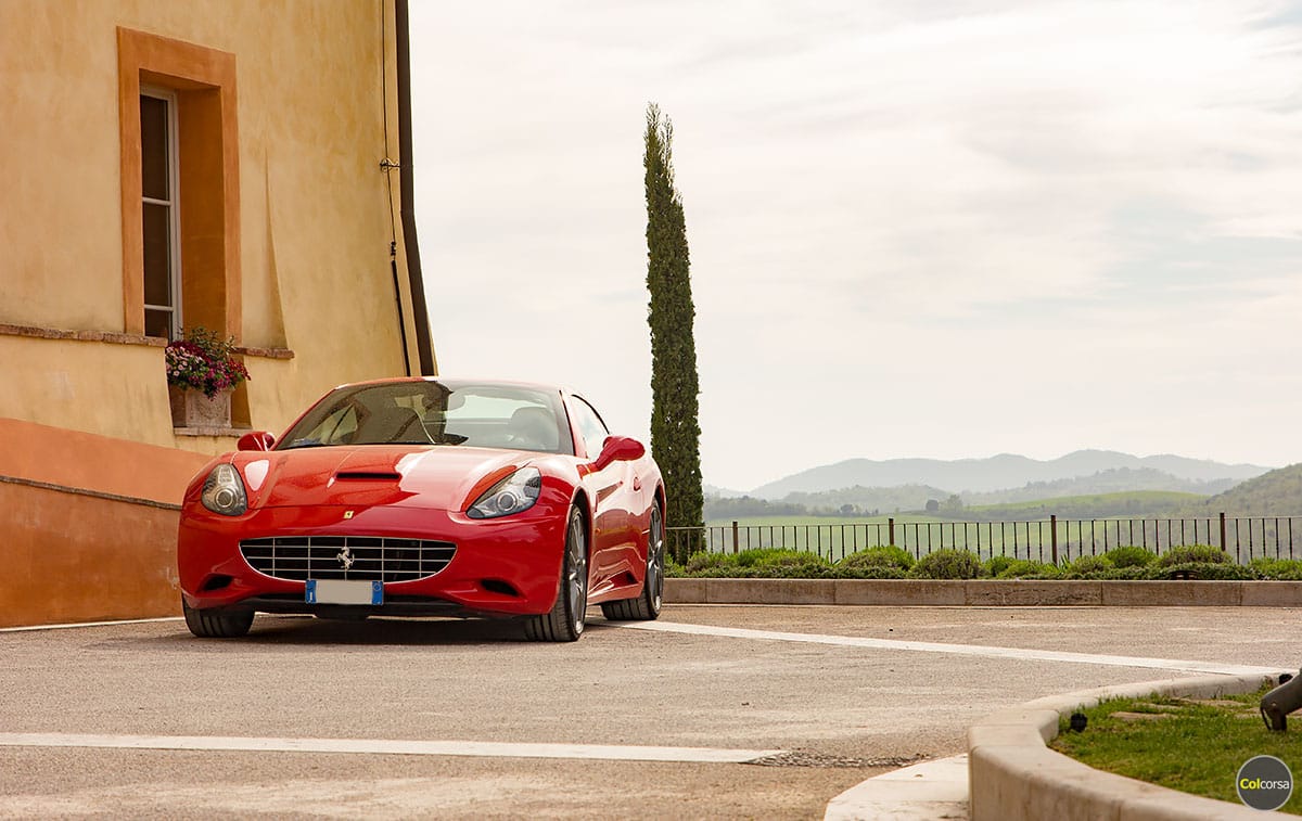 Tuscany in a Ferrari Tour - Ferrari Rental Tuscany - Colcorsa