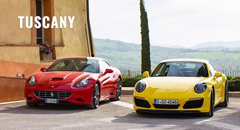 Tuscany Italy - Ferrari Supercar Incentive Tour