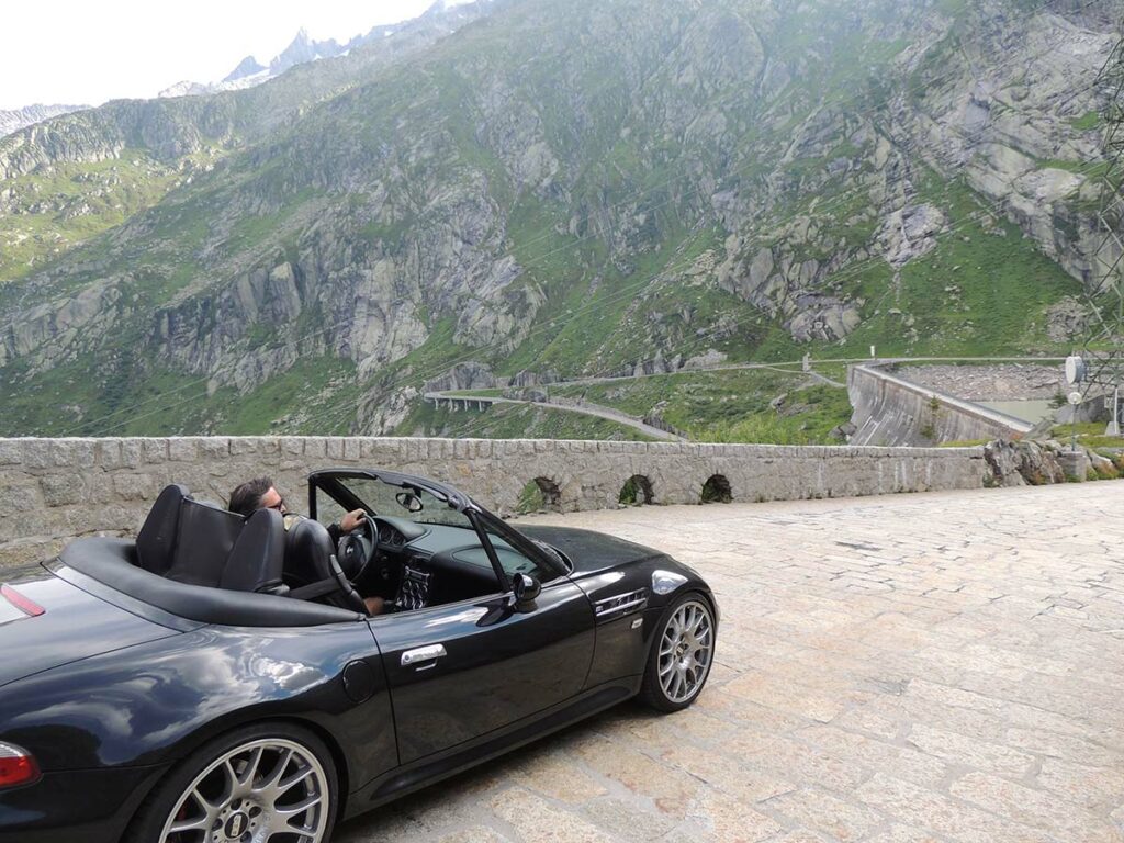 BMW M Roadster road trip Erwin