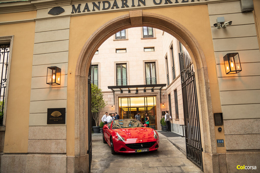 Mandarin Oriental Milan supercar