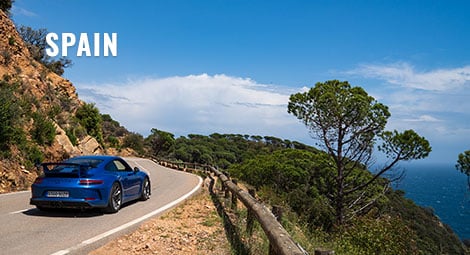 Spain corporate incentive supercar tour