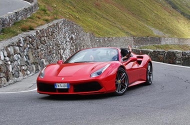 Honeymoon Ferrari Italy Stelvio