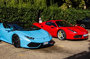 Tuscany supercar driving tour