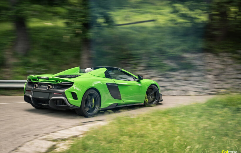 Rent a McLaren 675LT Spider in Europe