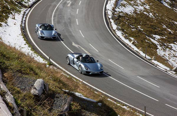 Porsche 918 Spyder Grossglockner High Alpine Road