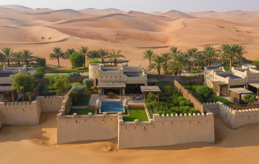 Anantara Qasr al Sarab luxury hotel