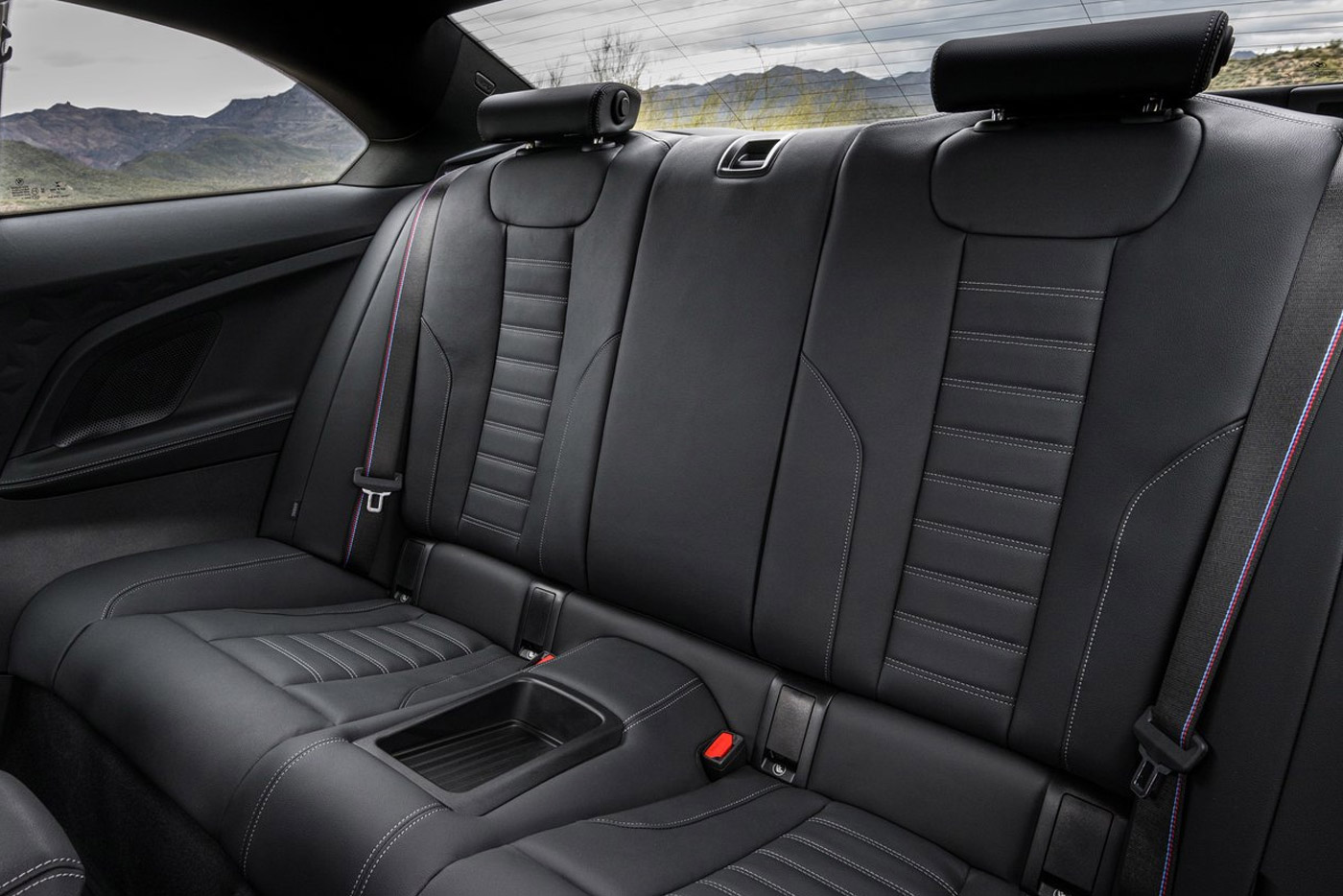 BMW M2 rear seats