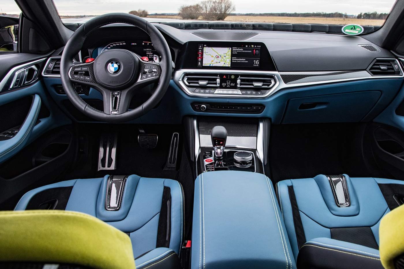 BMW M4 Competition interior