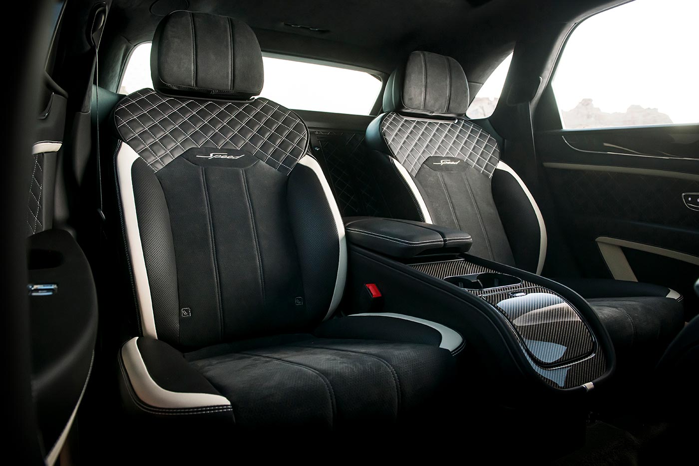 Bentley Bentayga Speed rear seats