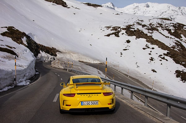 Bernina Pass Porsche 991 GT3