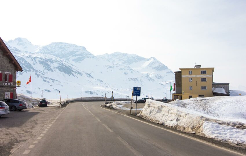 Bernina Pass Swiss Alps