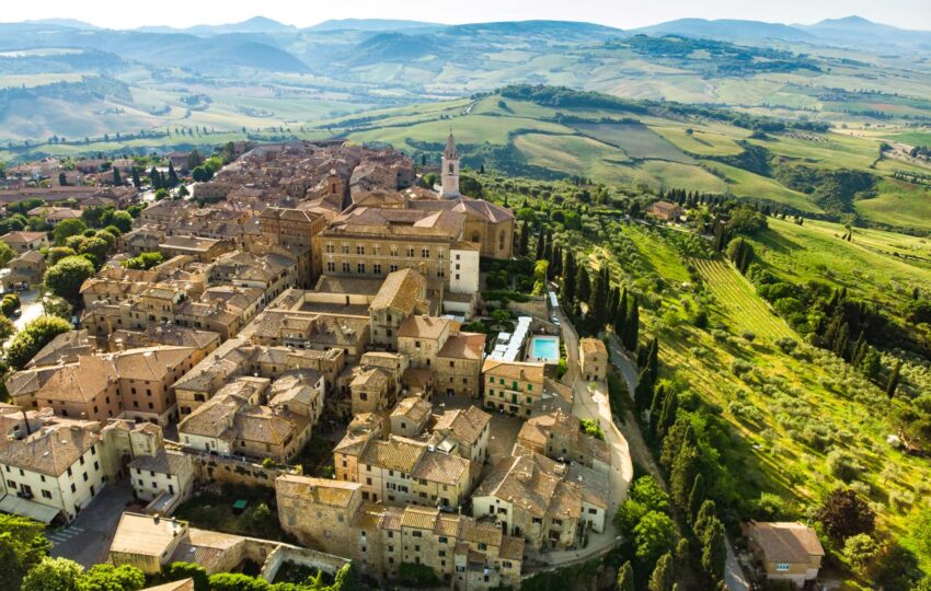 Classic car tour Tuscany & Umbria - Pienza
