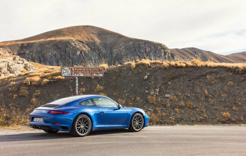 Col de la Bonette Porsche 911 - European Delivery