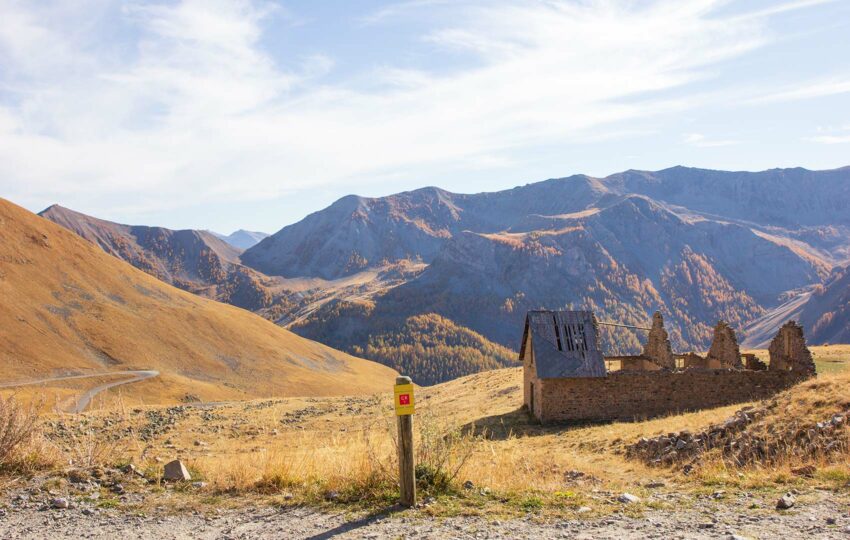 Col de la Bonette ruins