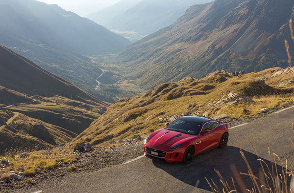 Col du Galibier Jaguar F-Type Coupe R