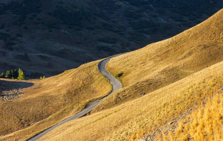 Col du Galibier autumn colours