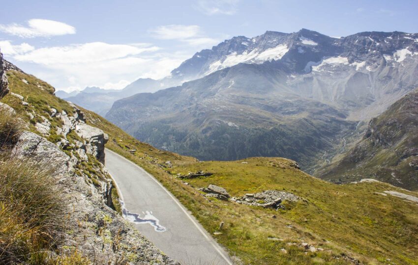 Colle del Nivolet landscape