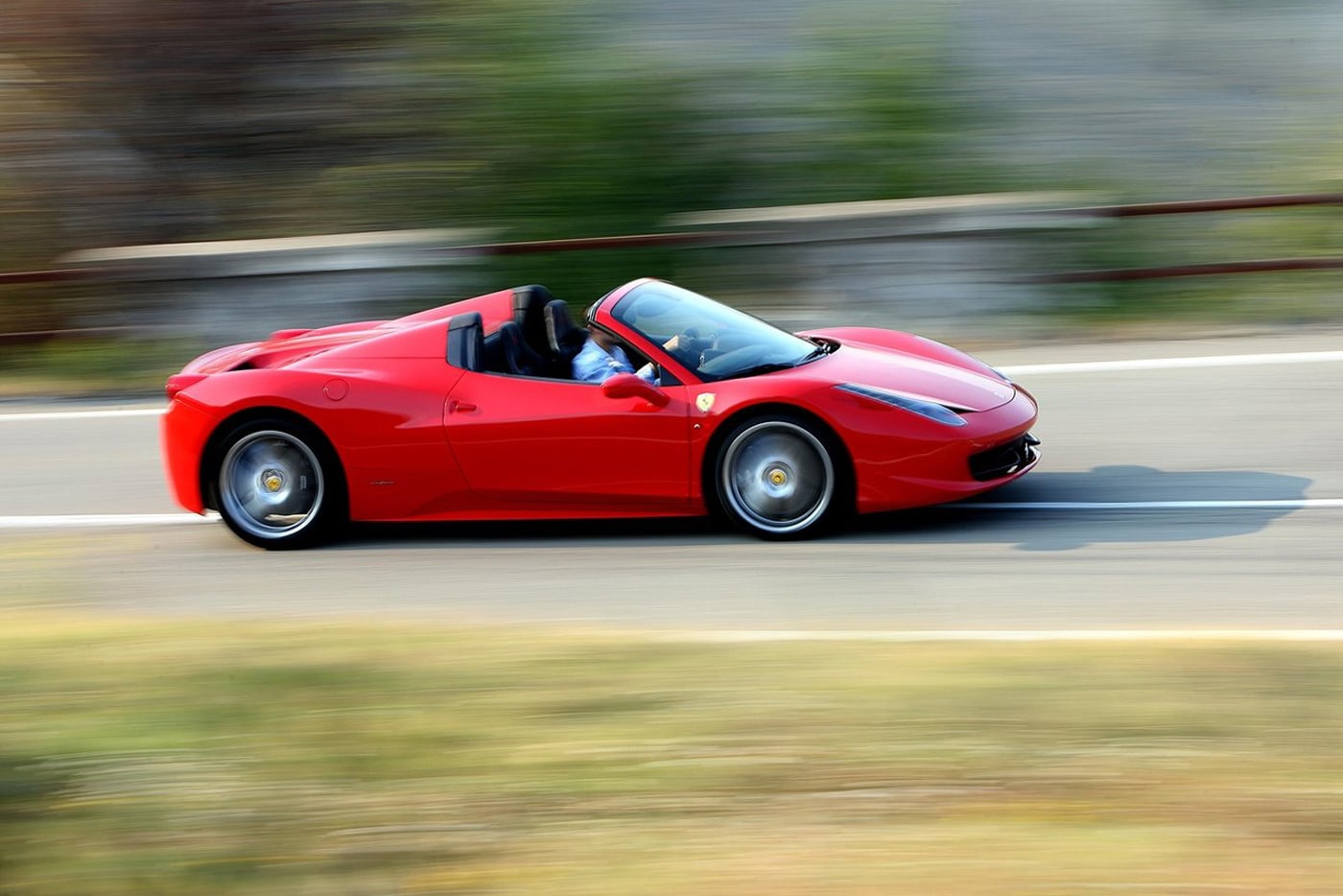 Ferrari 458 Spider rental Europe