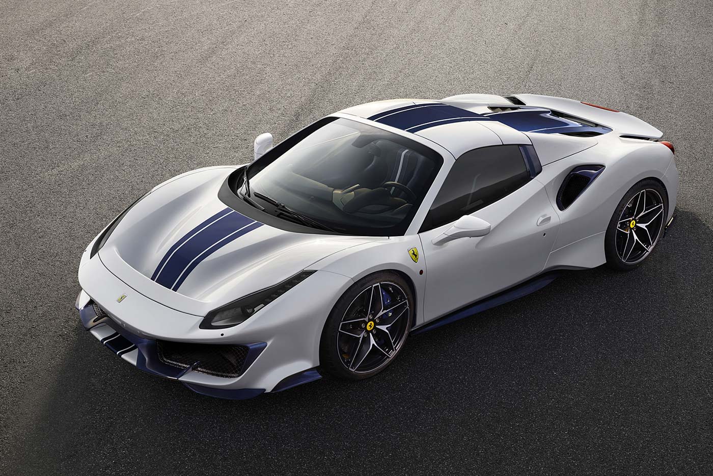 Ferrari 488 Pista Spider hire Europe