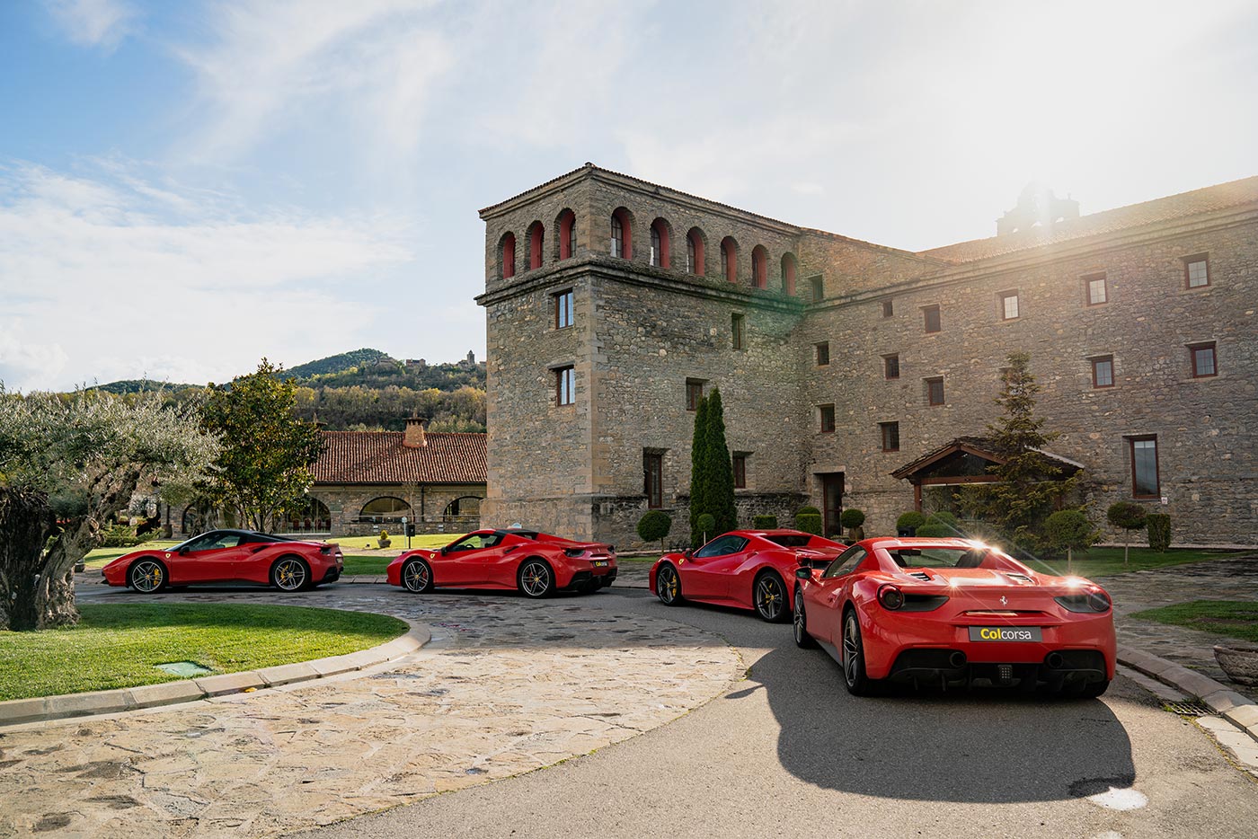 Ferrari 488 Spider rent Europe