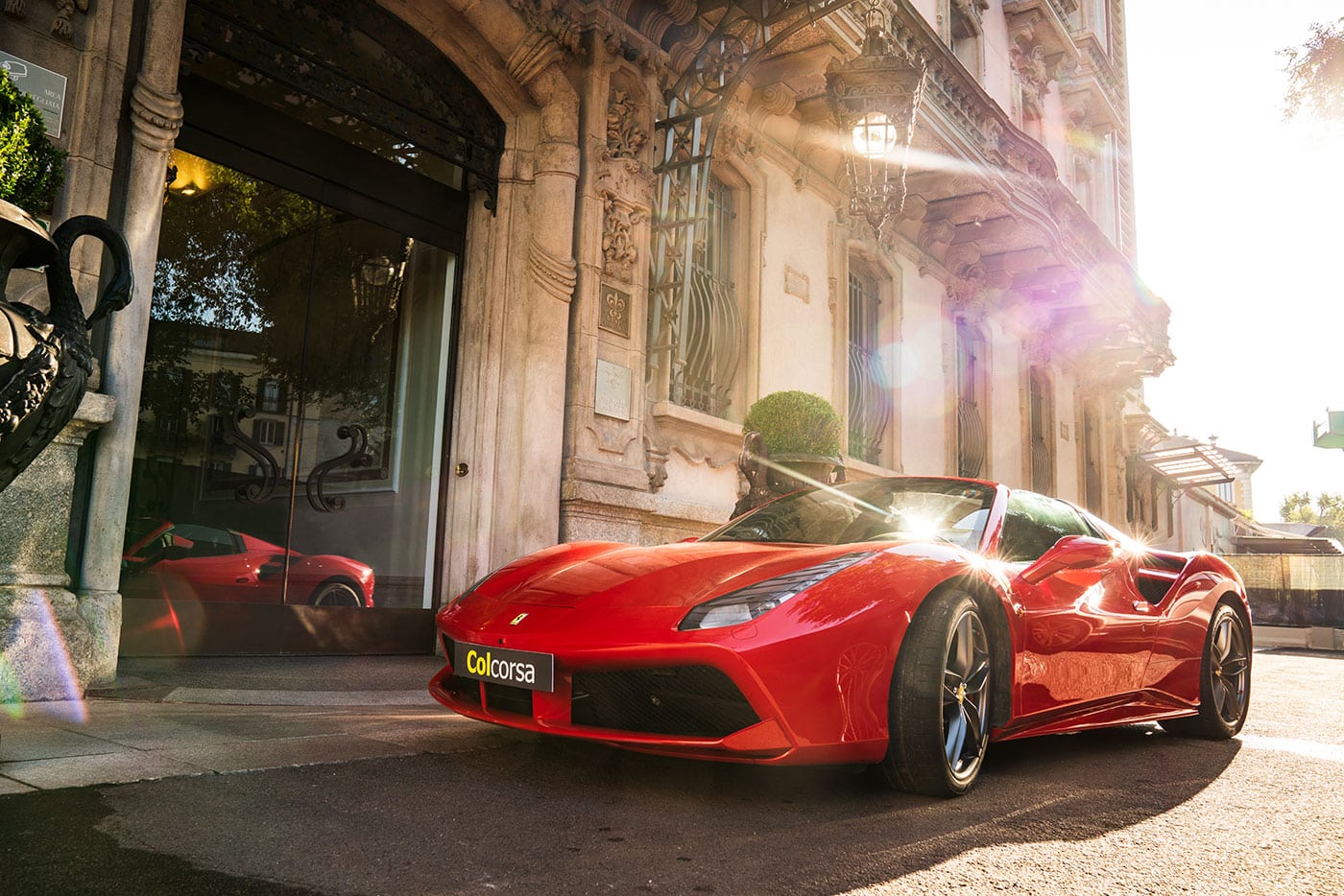 Ferrari 488 Spider rental Italy