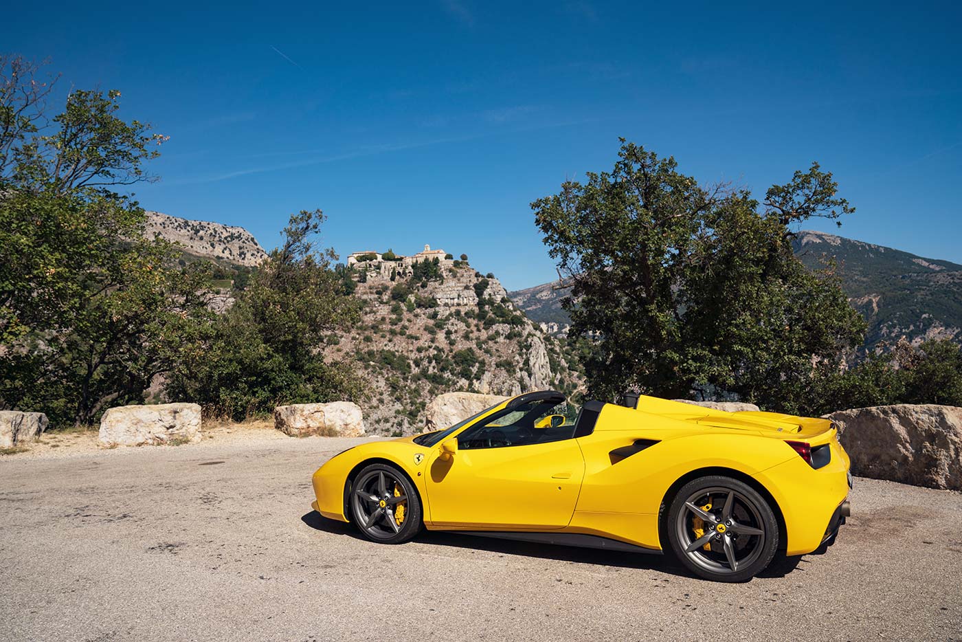 Ferrari 488 Spider rental Monaco