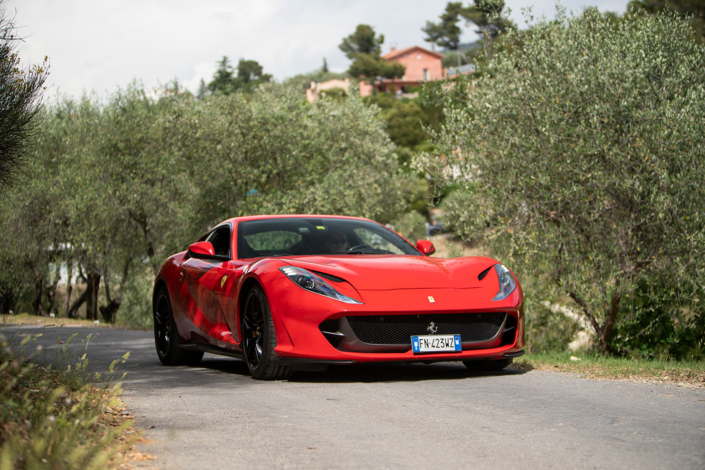 Ferrari 812 superfast rental Europe