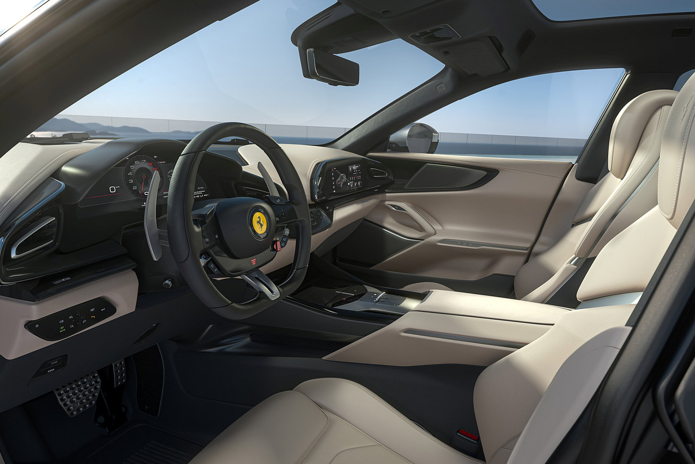 Ferrari Purosangue interior