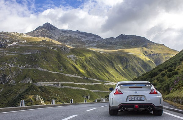 Furka Pass Nissan 370Z Nismo