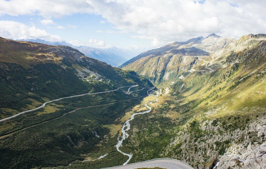 Furka Pass landscape