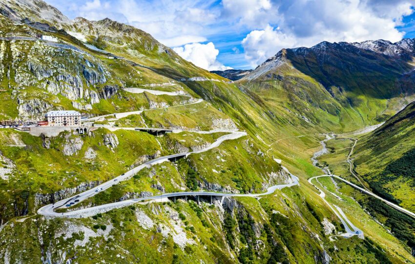 Furka Pass luxury driving holiday