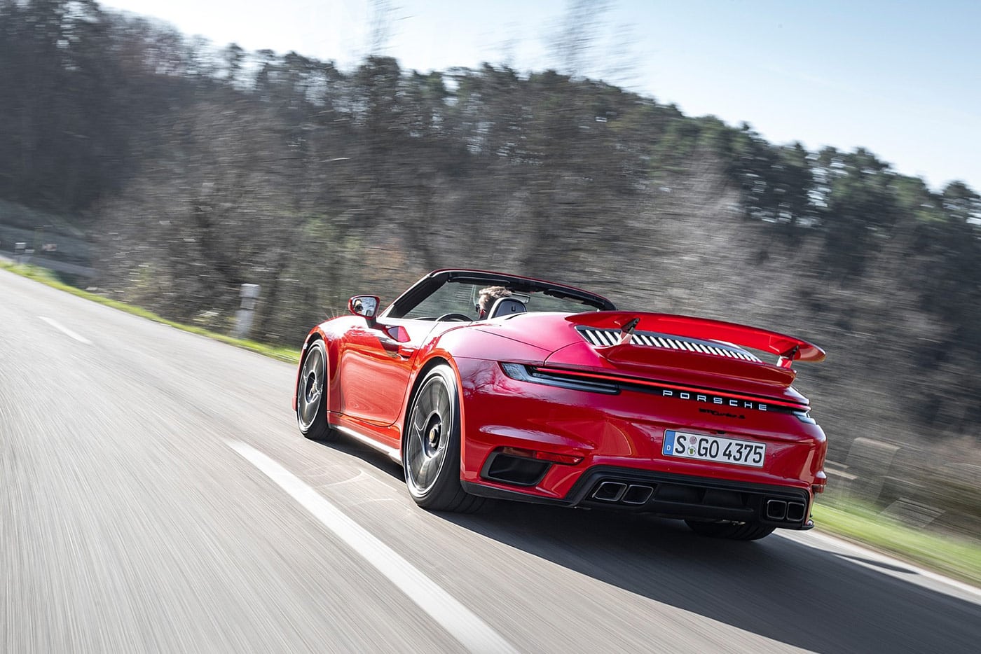 Hire Porsche 992 Turbo Cabriolet in Europe