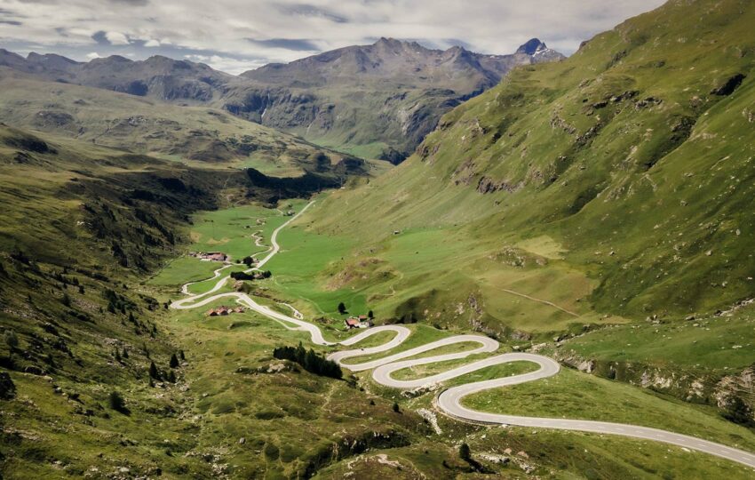 Julier Pass Swiss Alps