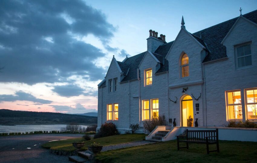 Kinloch Lodge luxury hotel Isle of Skye