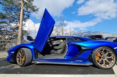 Lamborghini Aventador SVJ driving experience