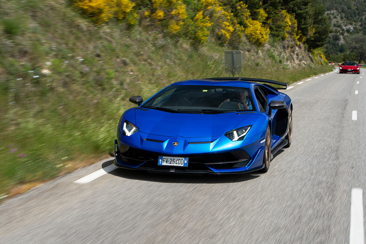 Lamborghini Aventador SVJ luxury car hire Europe