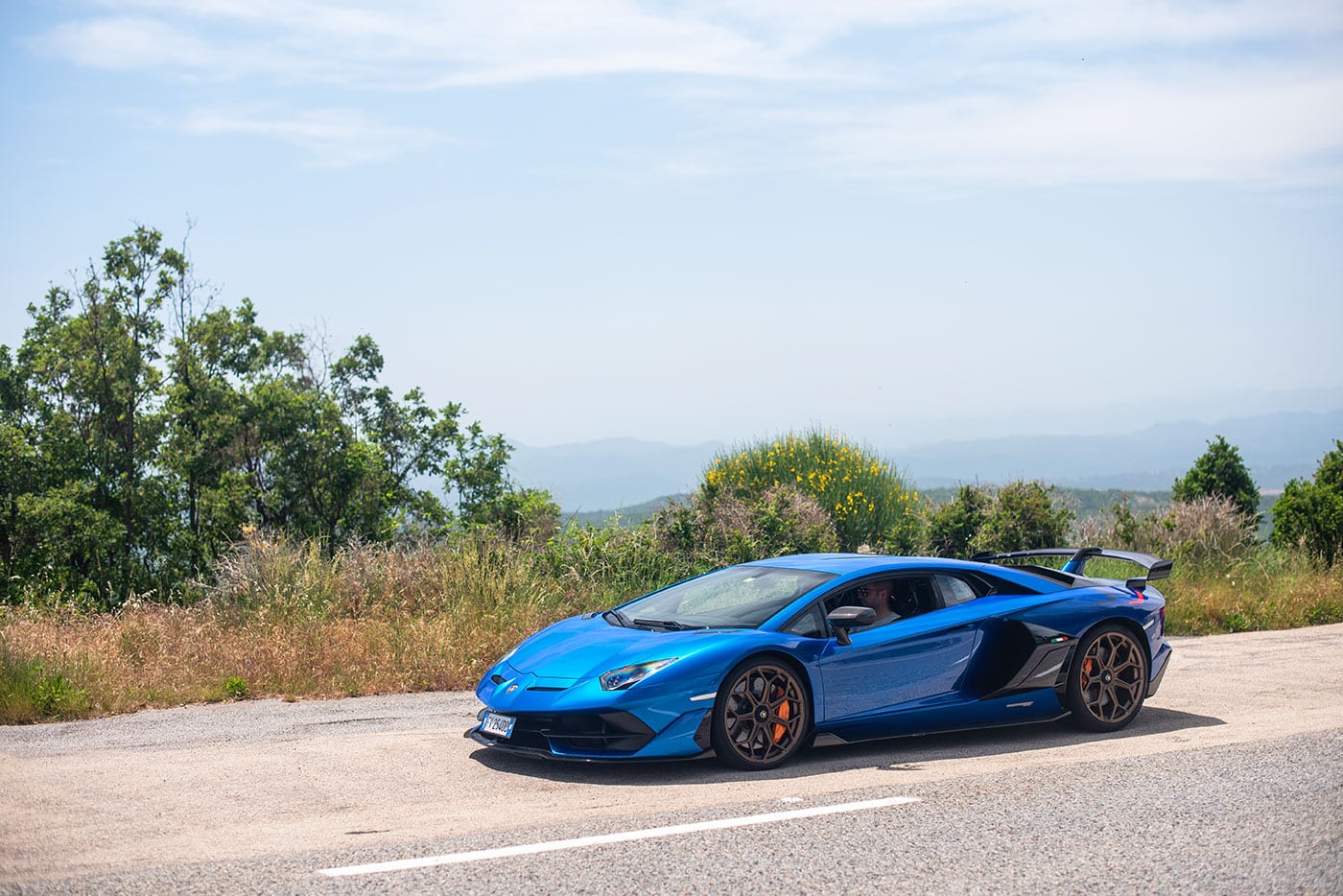 Lamborghini Aventador SVJ supercar hire Europe