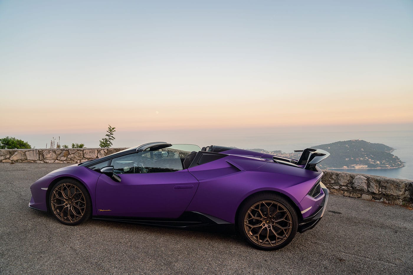 Lamborghini Huracan Performante Spyder rental Europe