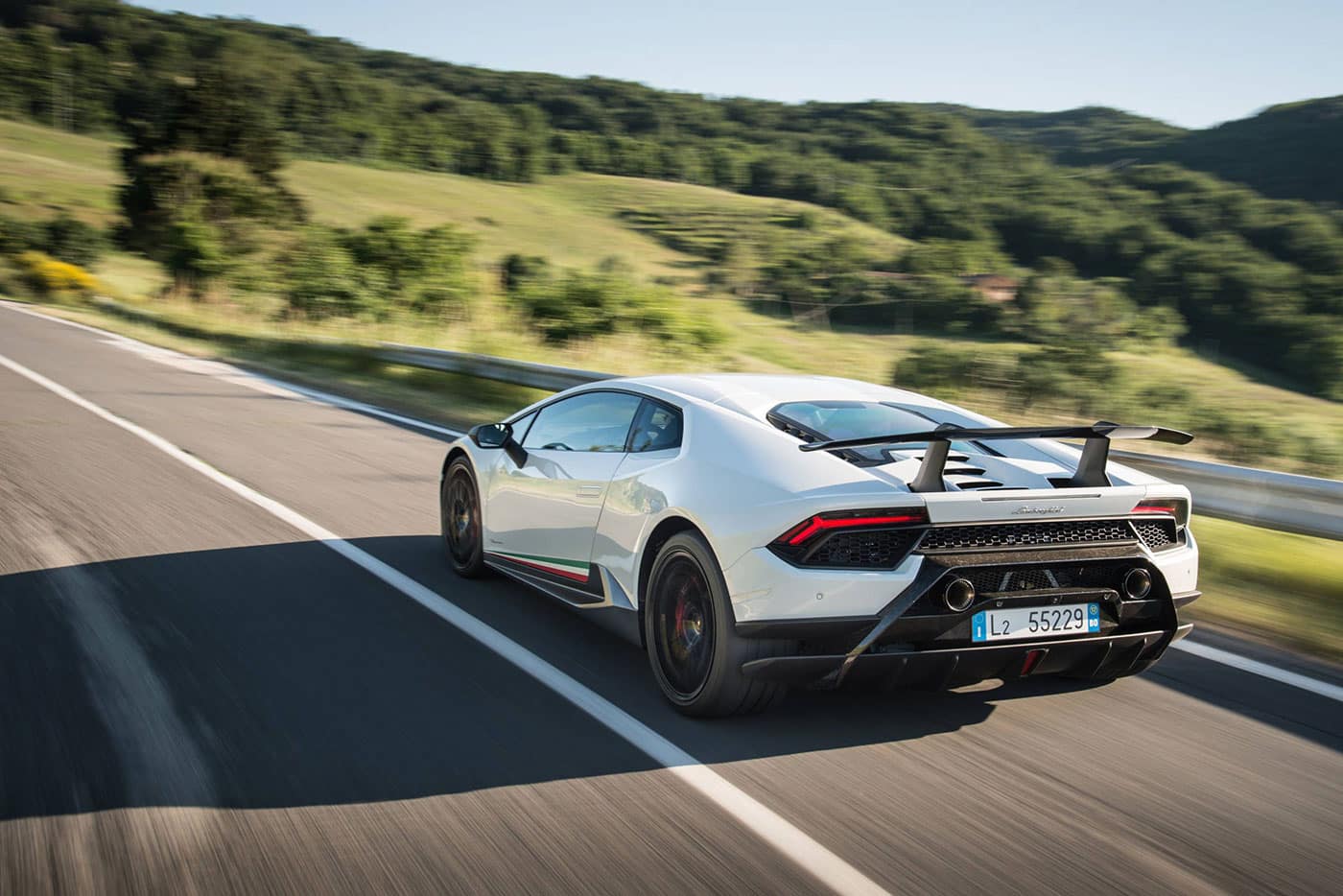 Lamborghini Huracan Performante supercar hire Europe