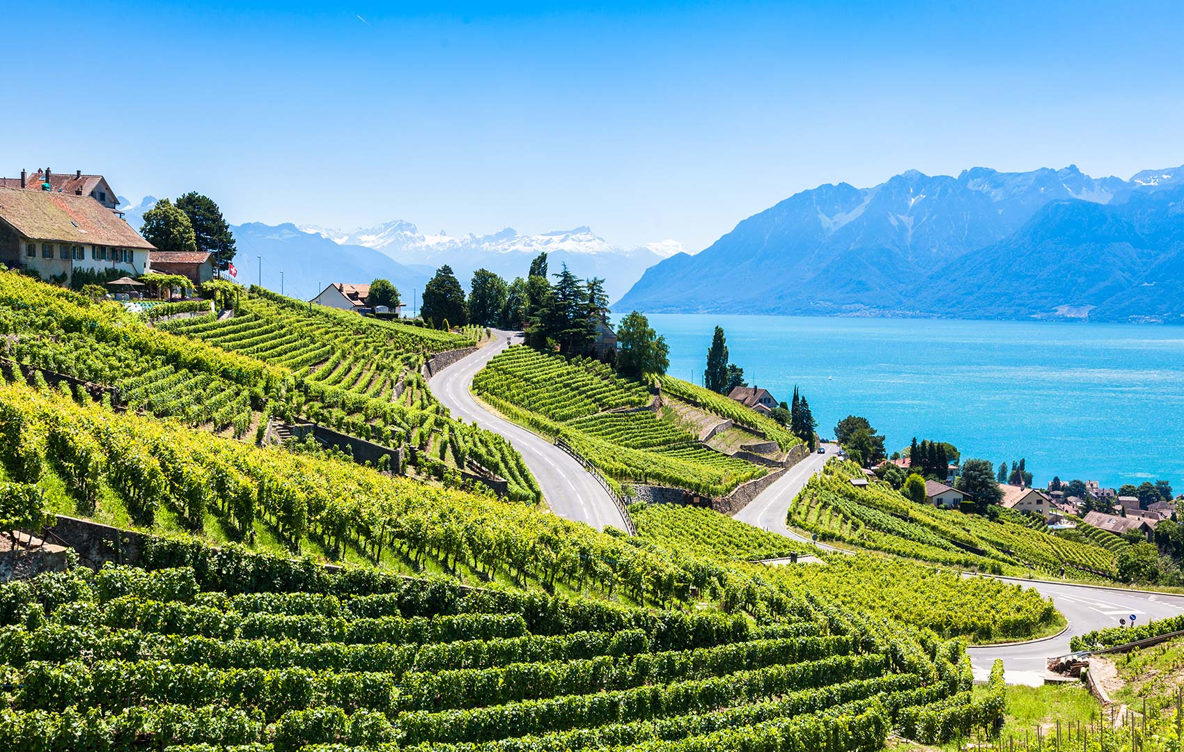 Lavaux driving tour - French Alps supercar tour Switzerland