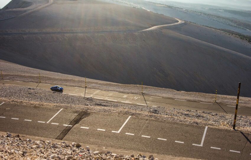 Mont Ventoux mountain pass