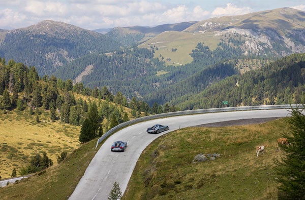 Nockalm Road Austria Porsche tour