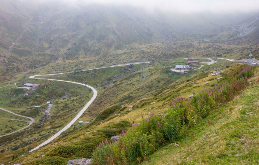 Nufenen Pass alpine pass