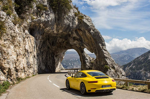 Porsche 991 Carrera S Route de Thorenc Gentelly