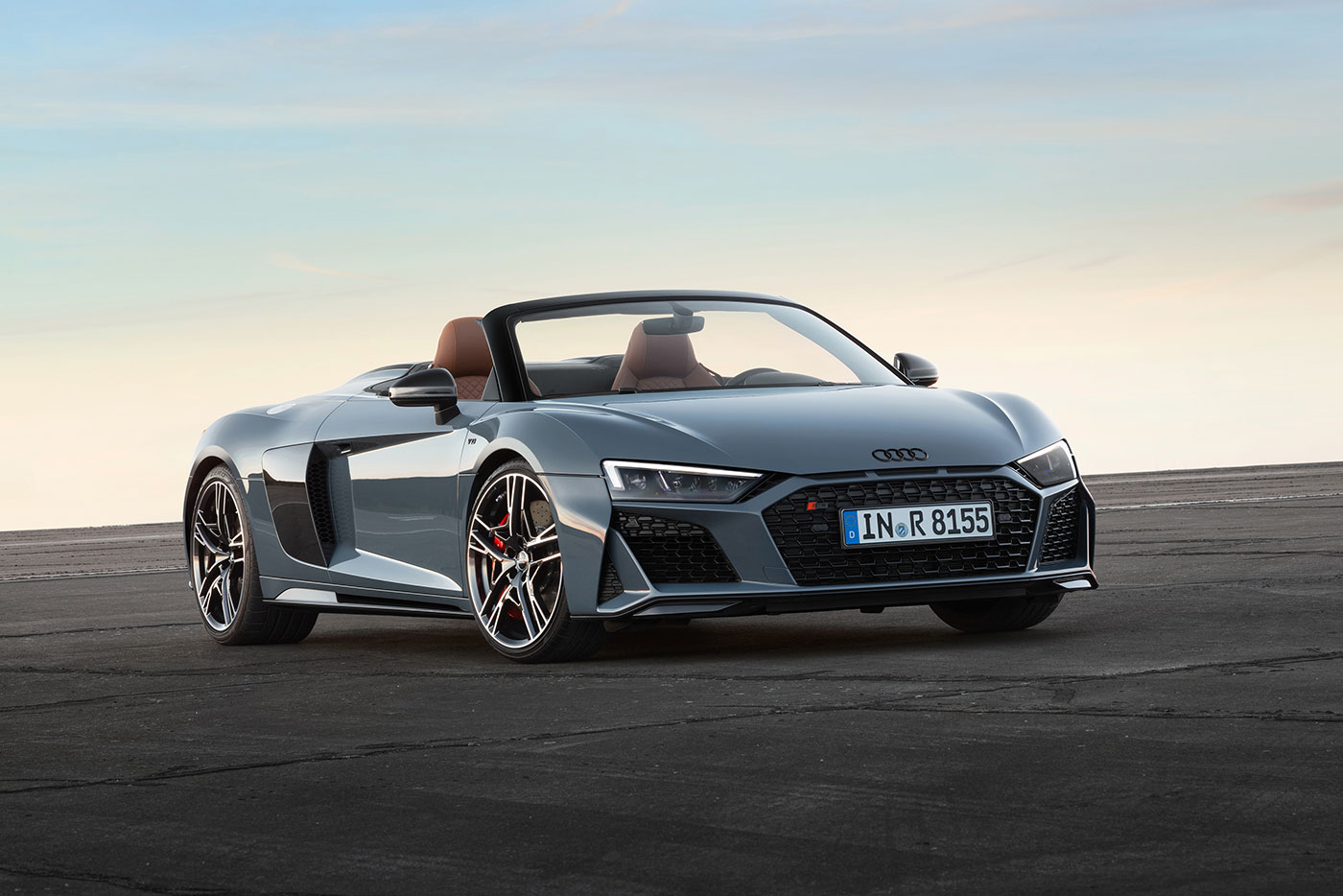 Rent an Audi R8 Spyder V10 in Europe