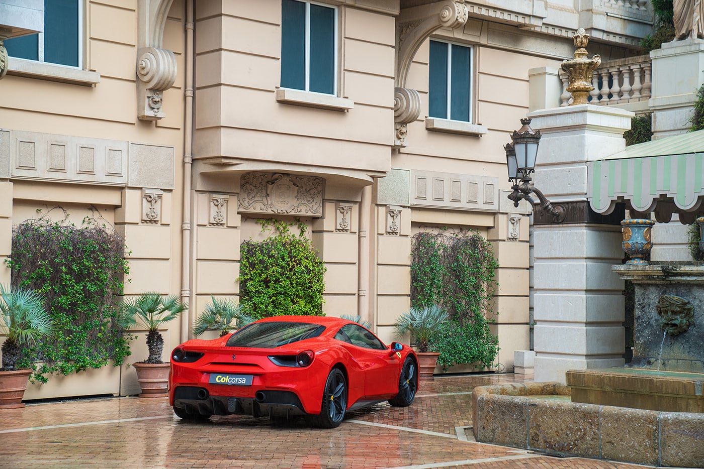 Rent a Ferrari 488 GTB in Europe