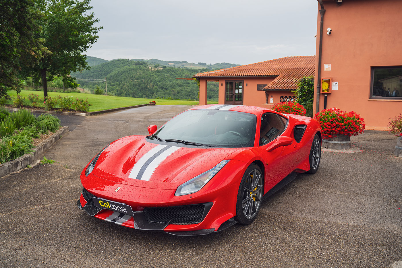 Rent a Ferrari 488 Pista in Italy