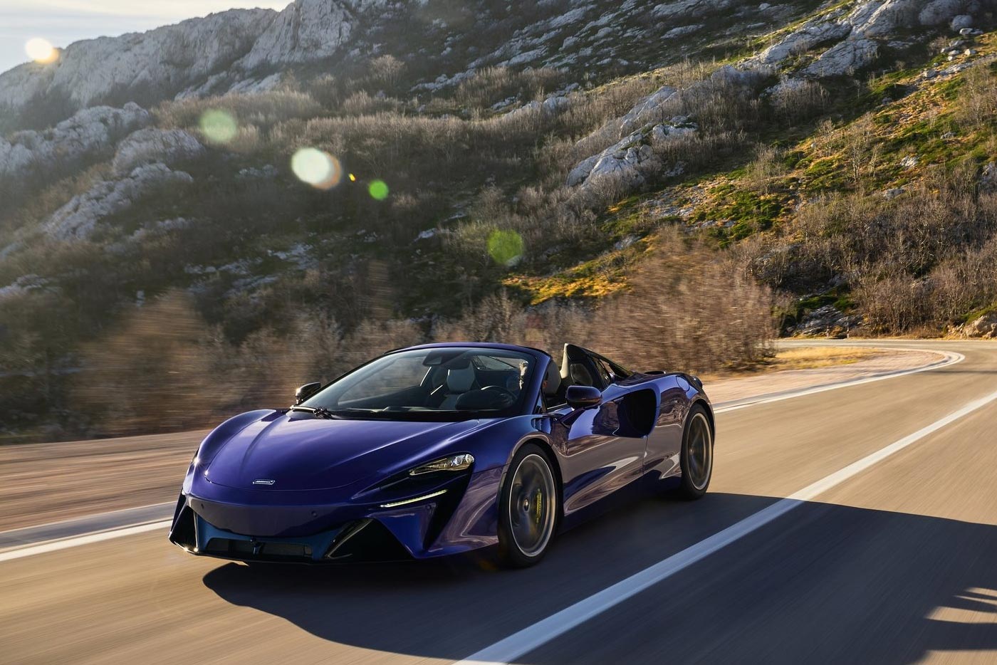 Rental McLaren Artura Spider Monaco