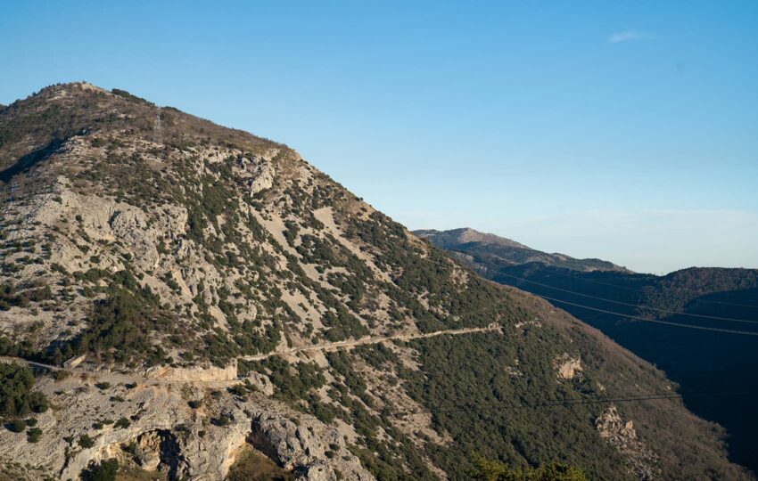 Route Napoleon road South of France