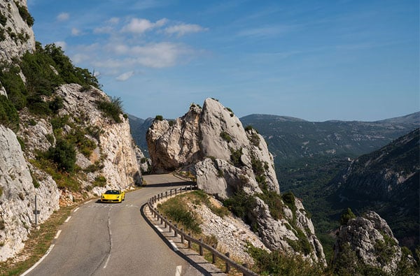 Route de Thorenc Ferrari 488 Spider